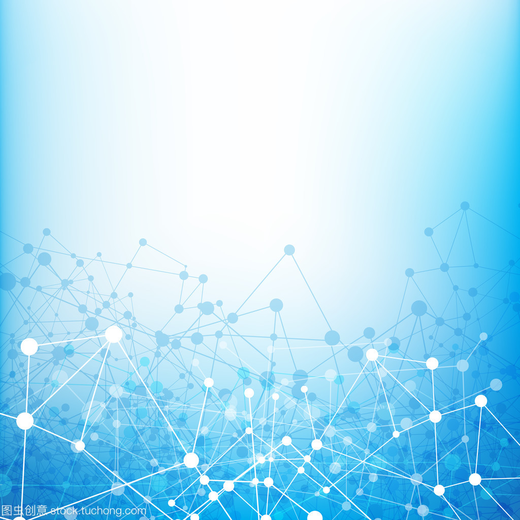 抽象背景網(wǎng)絡連接概念矢量圖