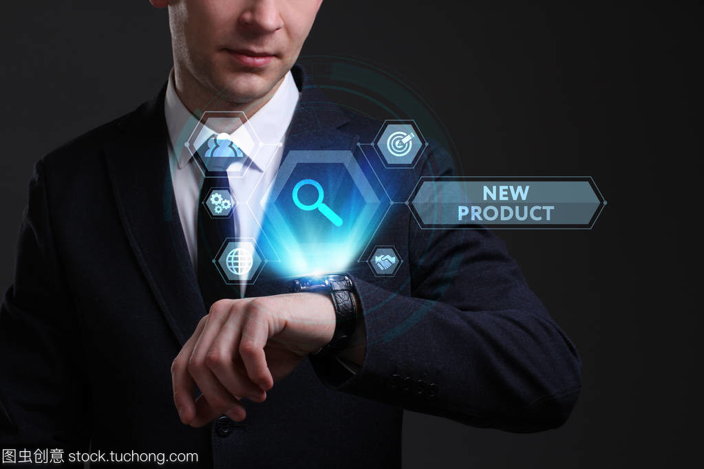 業(yè)務(wù),技術(shù),互聯(lián)網(wǎng)和網(wǎng)絡(luò)概念。年輕的生意